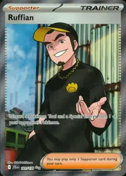 Ruffian 181/159 Ultra Rare Journey Together Pokemon NM - Image 1