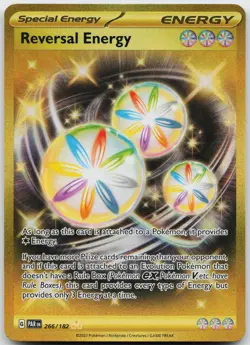 Reversal Energy 266/182 Hyper Rare Paradox Rift Pokemon Holo Near Mint - Image 1