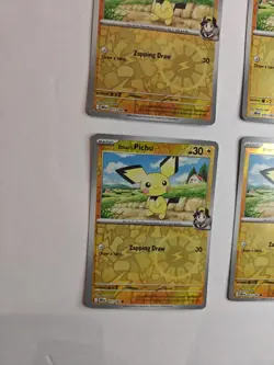 Ethan's Pichu 071/182 Common Destined Rivals Pokemon Reverse Holo 4 - Image 4