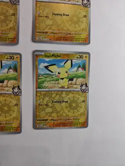 Ethan's Pichu 071/182 Common Destined Rivals Pokemon Reverse Holo 4 - Image 5