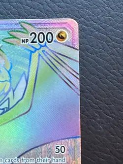 Noivern GX (Secret) Holo Rainbow Rare SM - Burning Shadows 160/147 Pokemon NM - Image 3