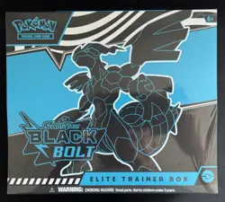 Pokemon Scarlet & Violet - BLACK BOLT Elite Trainer Box (ETB) **FACTORY SEALED** - Image 1