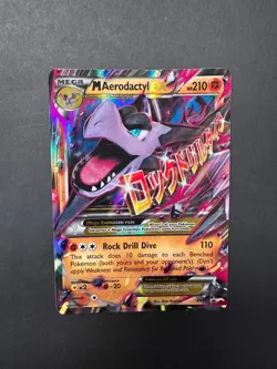 M Aerodactyl EX XY98 Holo Promo XY Promo Pokemon Lightly Played - Image 1