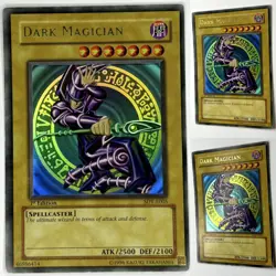 Yu-Gi-Oh! Dark Magician - 1st Edition - SDY-E005 Error Misprint Foil Shift - LP - Image 1