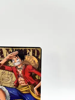 2011 One Piece AR Carddass Monkey D Luffy Wanted No. 02-02 Berry Match Bandai - Image 3
