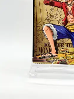 2011 One Piece AR Carddass Monkey D Luffy Wanted No. 02-02 Berry Match Bandai - Image 4