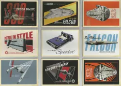 Star Wars Solo - "Ships & Vehicles" 9 Card Chase Set #SV1-SV9 - Image 1