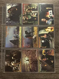 Sleepy Hollow Complete Trading Card Base Set By Inkworks 1999 Tim Burton Movie - Image 4