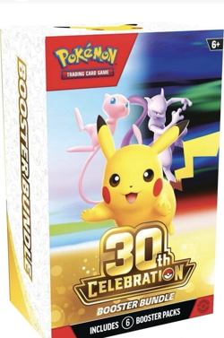 ⭐Pokemon 30th Anniversary Celebrations Booster Bundle CONFIRMED PKC PRESALE⭐ - Image 1