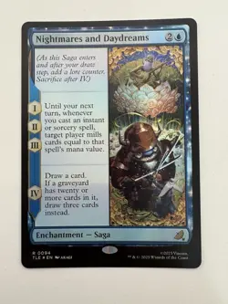 Nightmares and Daydreams Foil MTG Magic the Gathering Card NM Near Mint TLE - Image 1
