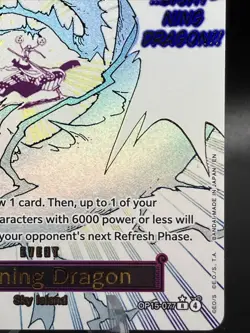 OP15-077 Lightning Dragon Alt Art One Piece Card Game TCG - Image 4