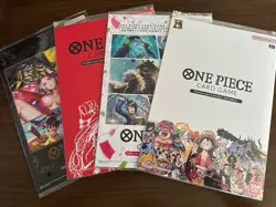 Bandai One Piece CCG Premium Card Collection Lot 4 Sets English Foil Cards - Image 1