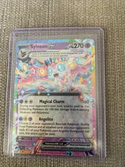 Pokemon Sylveon EX TCG Holo Double Rare Card 086/191 S&V Surging Sparks - Image 1