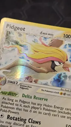 Pidgeot 14/110 Holo Pokemon Card LP - Image 2
