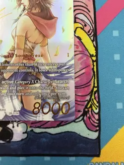 Final Fantasy TCG Card - Yuna Signature - Dreamlike Oceans Foil - 28-111H - Image 2
