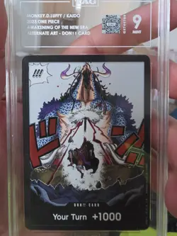 2023 One Piece Awakening Of New Era Don!! Card Kaido TAG 9 - Image 1