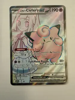 SV: Scarlet & Violet Promo Cards #195 Lillie's Clefairy ex - Image 1