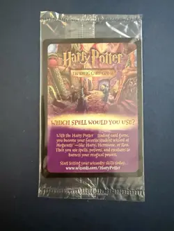 Wizards of the Coast Harry Potter TCG Promo Sealed Pack 1 Card English 31 Packs - Image 2