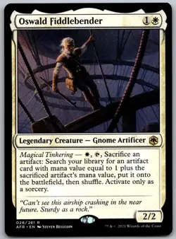 Oswald Fiddlebender 28 Adventures in the Forgotten Realms Magic: The Gathering - Image 1