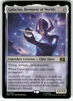 Galactus, Devourer of Worlds 8 Commander: Marvel Super Heroes MTG NM - Image 1