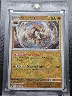 Kabutops RARE REVERSE HOLO FOIL POKEMON TRADING CARD TCG MINT - Image 1
