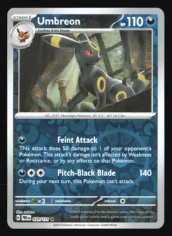 Umbreon 059/131 Reverse Holo Rare Pokemon Near Mint - Image 1