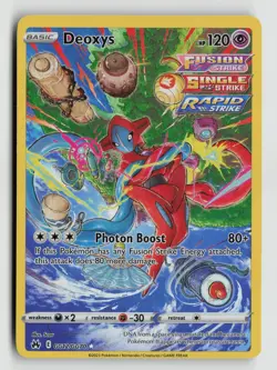 Pokemon - Deoxys - GG12/GG70 Crown Zenith: Galarian Gallery - Ultra Rare - NM - Image 1