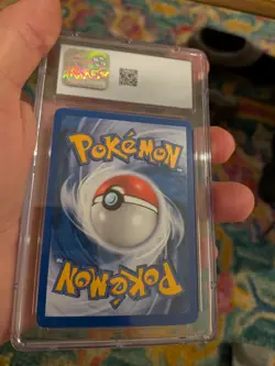 CGC 10 GEM MINT Pokemon Pop Series 1 Larvitar 11/17, 2004 - Image 2