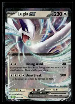 Lugia ex 017/034 TCG Classic Venusaur holo Pokemon - Image 1