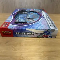NEW FACTORY SEALED POKEMON TCG SCARLET & VIOLET PALAFIN EX BOX READ - Image 4