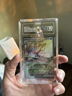 2024 Pokemon Surging Sparks Milotic Ex Special Illustration Rare #237/191 TAG 10 - Image 4