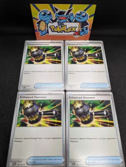 4 x Enhanced Hammer - 148/167 Twilight Masquerade - Trainer Playset - Pokemon - Image 1
