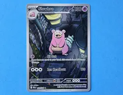 Pokemon TCG ME05 Pitch Black Slowbro Full Art Illustration Rare #090/084 NM - Image 1