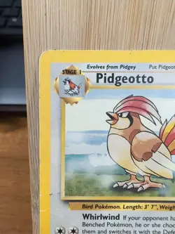 Pidgeotto 22/102 - Base Set - Rare Non Holo - 1999 Pokemon MP - Image 2