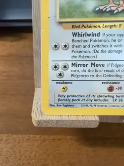Pidgeotto 22/102 - Base Set - Rare Non Holo - 1999 Pokemon MP - Image 3