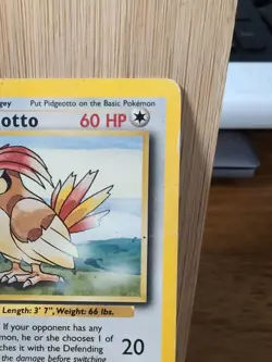Pidgeotto 22/102 - Base Set - Rare Non Holo - 1999 Pokemon MP - Image 5