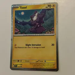 Toxel (Cosmos Holo) (119c/228) Scarlet & Violet Black Star Promos NM HOLO - Image 1