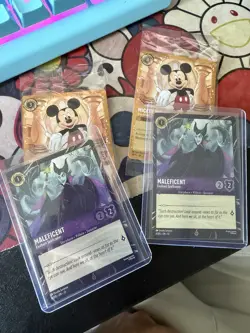 Disney Parks 2026 Lorcana Maleficent Attack 4/DIS and Mickey True friend 36/p2 - Image 1