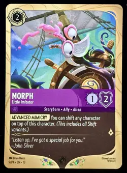 2026 Disney Lorcana Morph Promo #9/P4 Foil Little Imitator Attack of the Vine! - Image 1