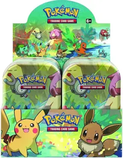 Pokemon Kanto Friends Mini Tin Display Box Factory Sealed New 820650813856 - Image 3