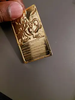 1999 Pokemon Burger King 23k Gold Plated Mewtwo Burger King Card - Image 4