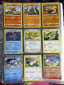 Pokemon Card Binder GX EX Full Art Charizard Vintage Modern Lot No Resserve - Image 5