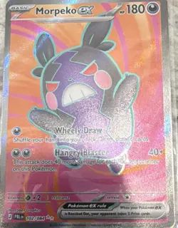 Pokemon Morpeko Ex Full Art 102/084 - Pitch Black Pokemon Cards - Image 1