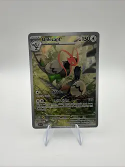 Pokemon TCG Unfezant Illustration Rare Card 150/086 Black Bolt (NM) - Image 1