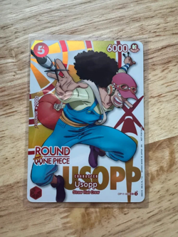 Round1 X One Piece Card Game OP11-003 Usopp Character Card - Image 1
