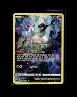 Mew GG10/GG70 Crown Zenith: Galarian Gallery Pokemon Card NM - Image 1