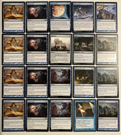 MTG Mono Blue Mill Deck (Vedalken Tribal) 40 Card Deck Pack | Just Add Land - Image 4