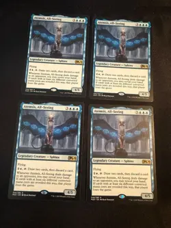 x4 Atemsis, All-Seeing [Core Set 2020] 4x Magic MTG Cards LP - Image 1