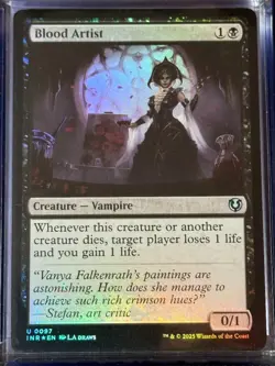 Blood Artist INR 97 Innistrad Remastered Magic MTG Card Uncommon FOIL NM - Image 3