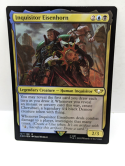 Inquisitor Eisenhorn - Warhammer 40,000 - Surge Foil - Rare - Mtg - 40k 127 - Image 1